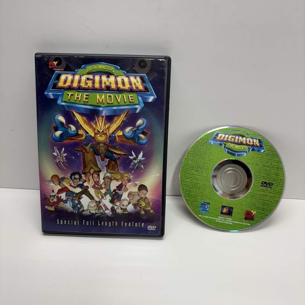 Digimon: The Movie ( DVD, 2000, Fox Kids )